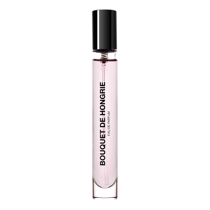 bdk Parfums - La Collection Parisienne - Bouquet de Hongrie schlanker Duftroller mit zartrosa Flüssigkeit und schwarzem Deckel