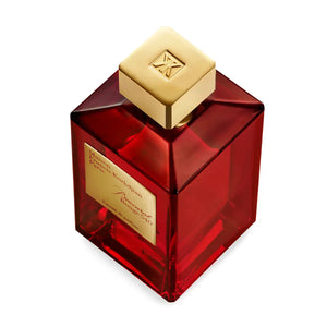 Maison Francis Kurkdjian Paris - Baccarat Rouge 540 - Extrait de Parfum in kubischem rotem Glas mit goldenem Deckel und Plakette