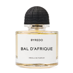 Byredo - Bal d'Afrique - Absolu de Parfum in rundem Glasflakon mit schwarzem, texturiertem Verschluss und klarem Duftinneren