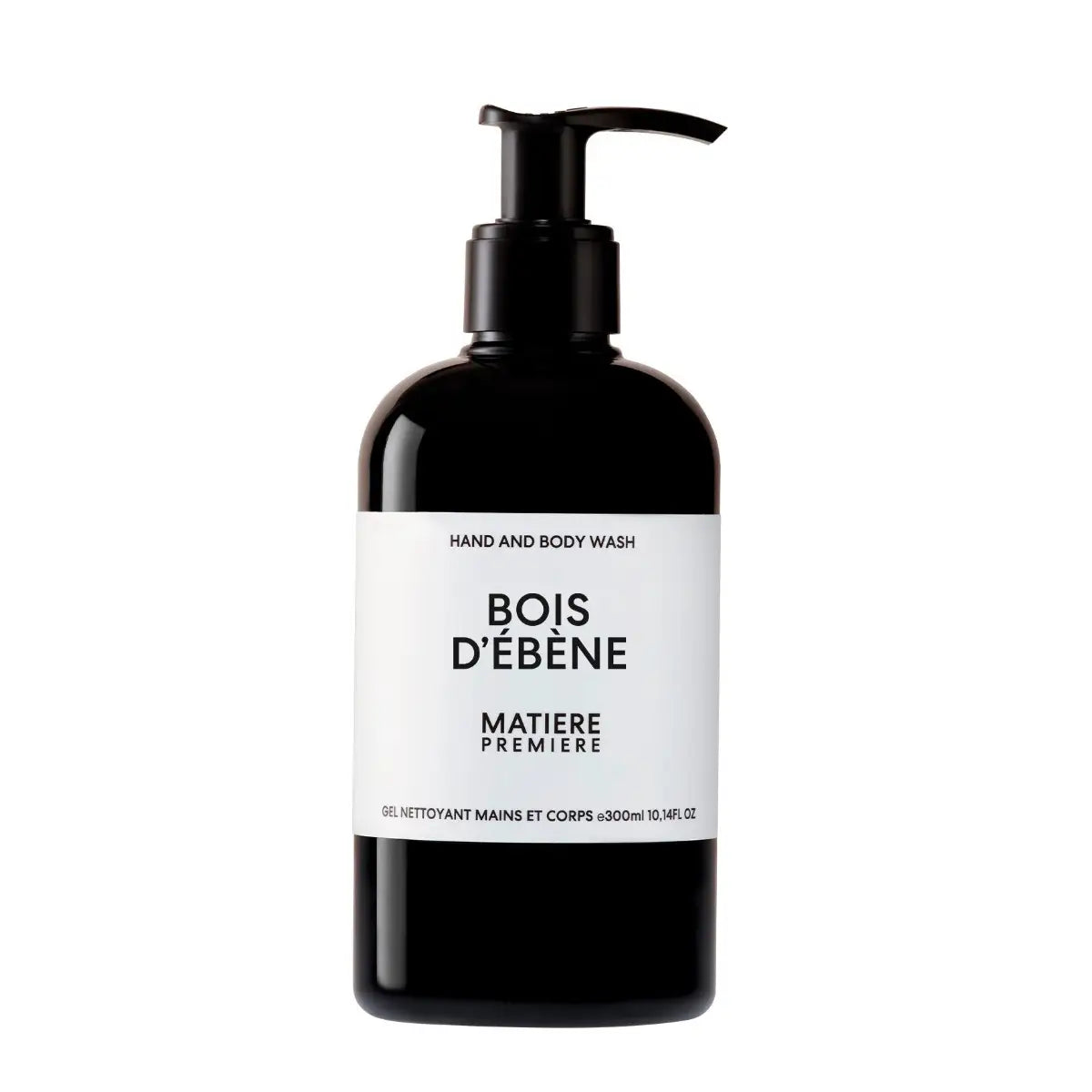 Matière Première - Bois d'Ébène - Hand & Body Wash mit reichhaltigem Schaum und angenehm holzigem Duft für zarte Hautpflege