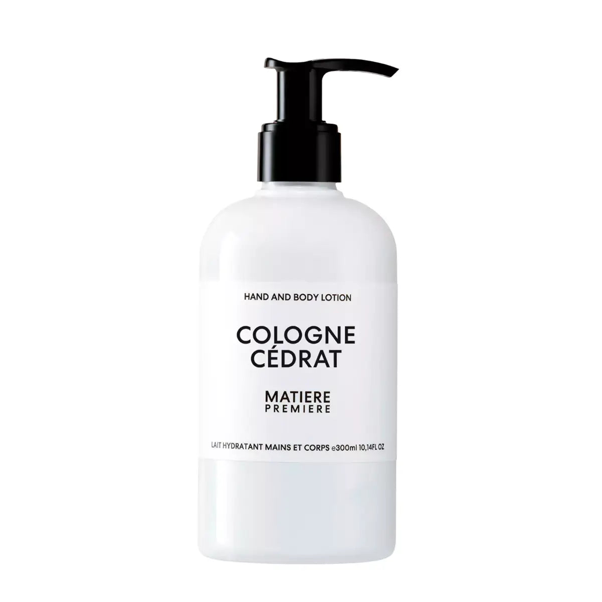 Matière Première - Cologne Cédrat - Hand & Body Lotion mit leicht einziehender Formel und frischem Bergamotte-Duft