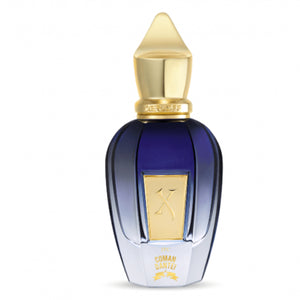 Xerjoff - Join The Club - Comandante! eleganter Parfumflakon in Blau mit goldfarbenem Verschluss und Detailveredelung