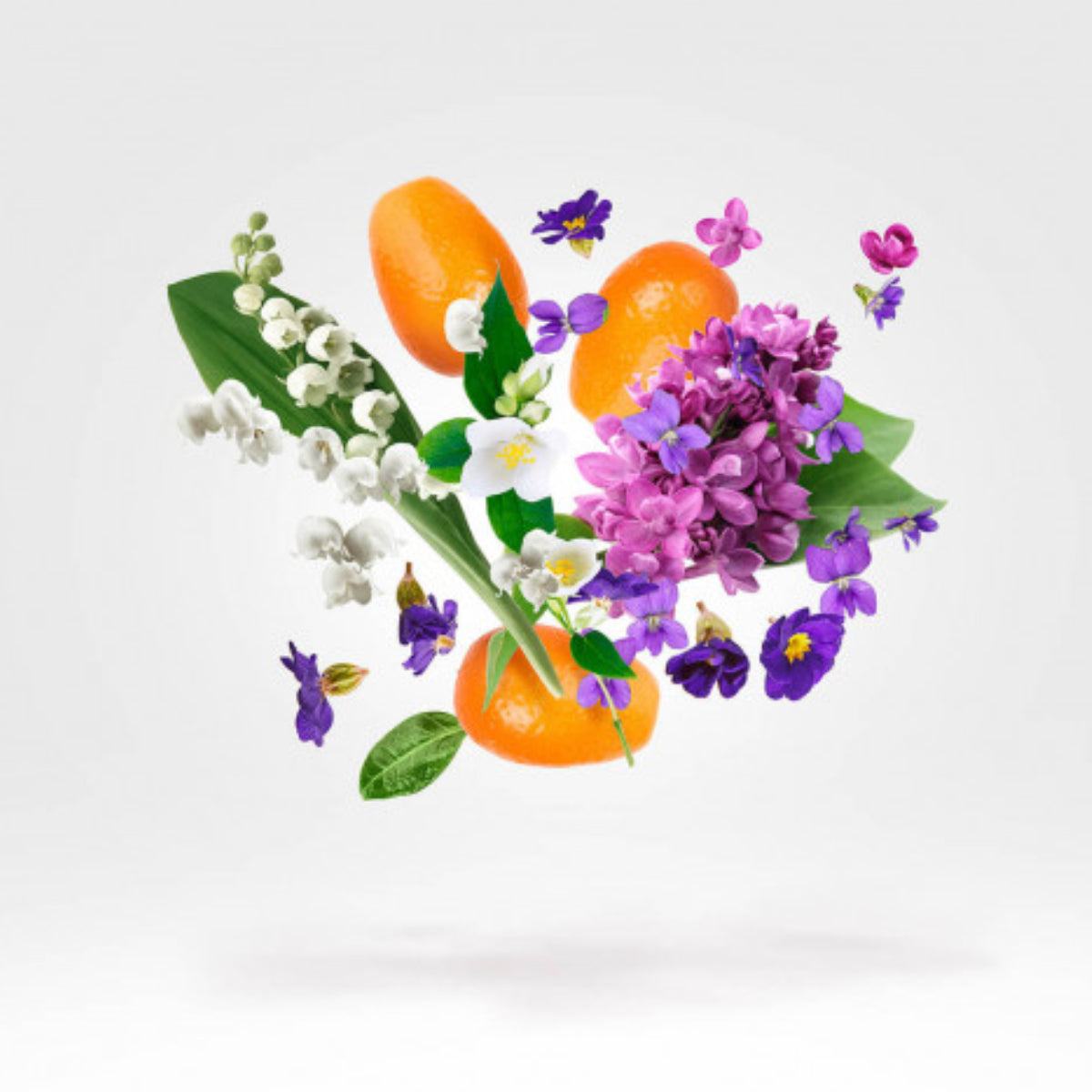 Xerjoff - Casamorati 1888 - Dama Bianca florale Komposition mit weißen Blüten, lila Flieder und frischen Orangenakzenten