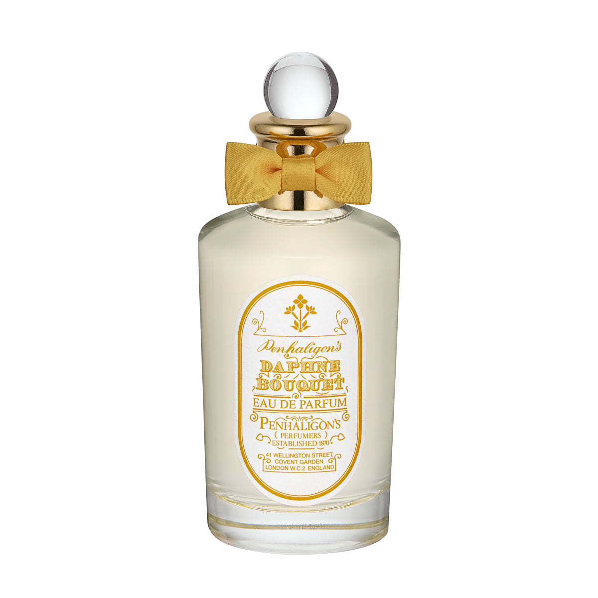 Penhaligon's - British Tales - Daphne Bouquet in elegantem Glasflakon mit goldener Schleife und klassischem Design