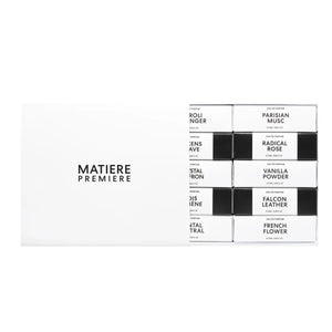 Matière Première - Discovery Set in eleganter Box mit zehn Duftminiaturen zum Erkunden vielfältiger Aromen
