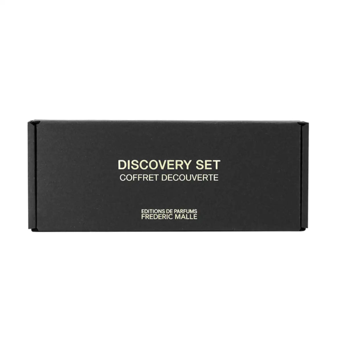Frédéric Malle - Discovery Set - Magnetic schwarze elegante Box mit minimalistischer Schrift für Parfümpräsentation