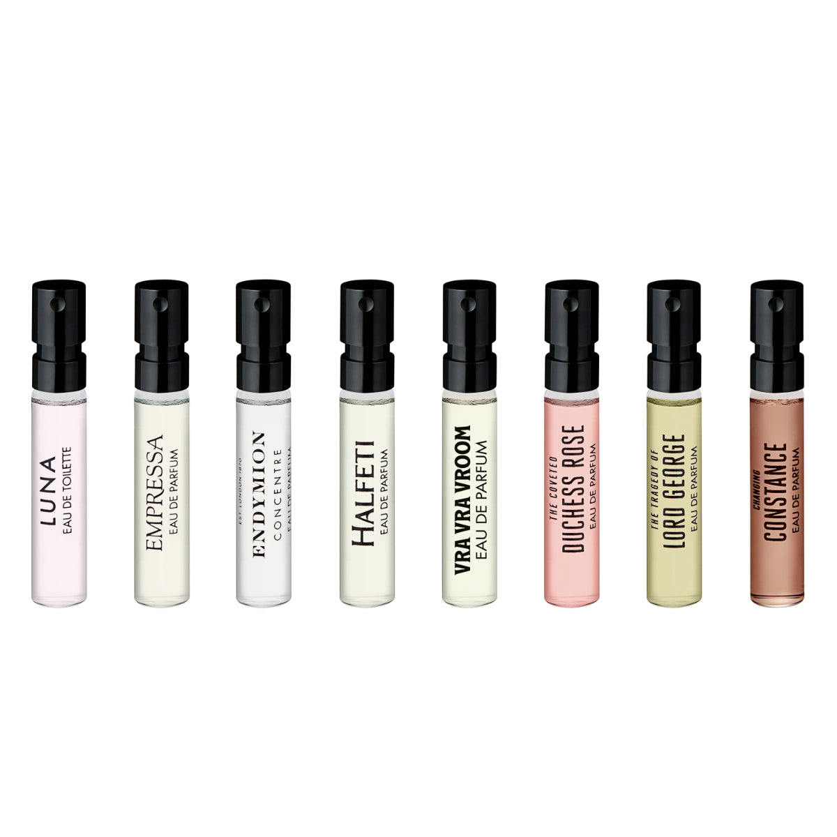 Penhaligon's - Discovery Set Bestseller mit acht kleinen Duftproben in klaren Sprayfläschchen zum Entdecken neuer Lieblingsdüfte