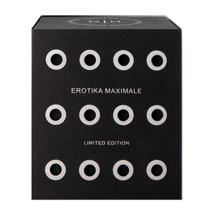New Notes - Modern Liquid Collection - Erotika Maximale - Limited Edition schwarze Verpackung mit kreisförmigen Aussparungen