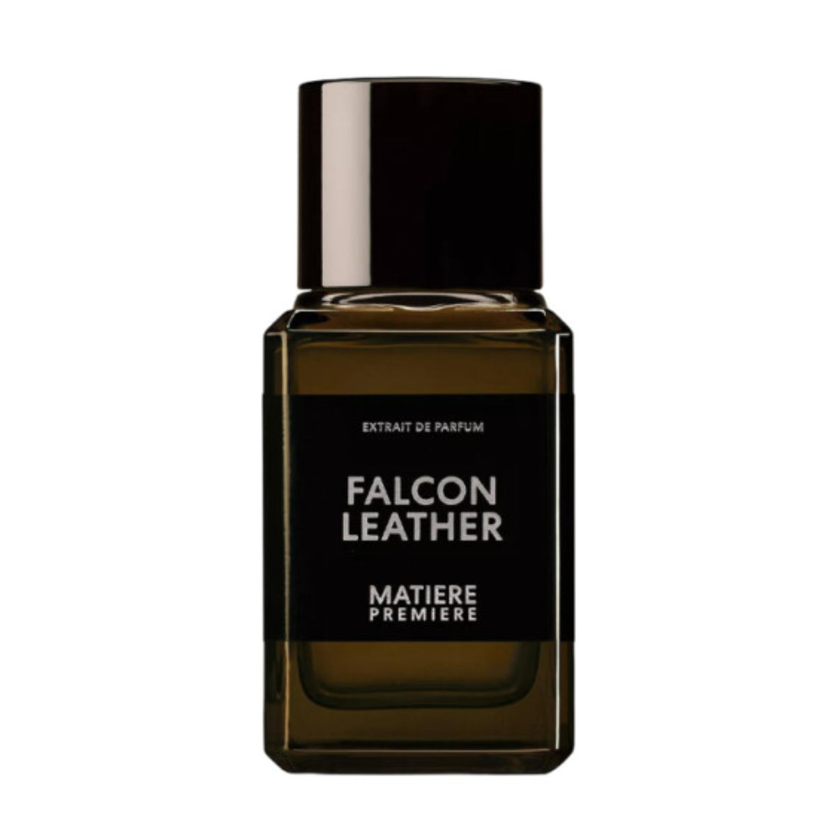 Matière Première - Falcon Leather - Extrait in elegantem Flakon mit maskulinem Lederduft intensiv und pur präsentiert