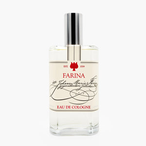 Farina - 1709 Original Eau de Cologne  in Holzkiste präsentiert klassischen Duft in schlichtem, elegantem Flakondesign
