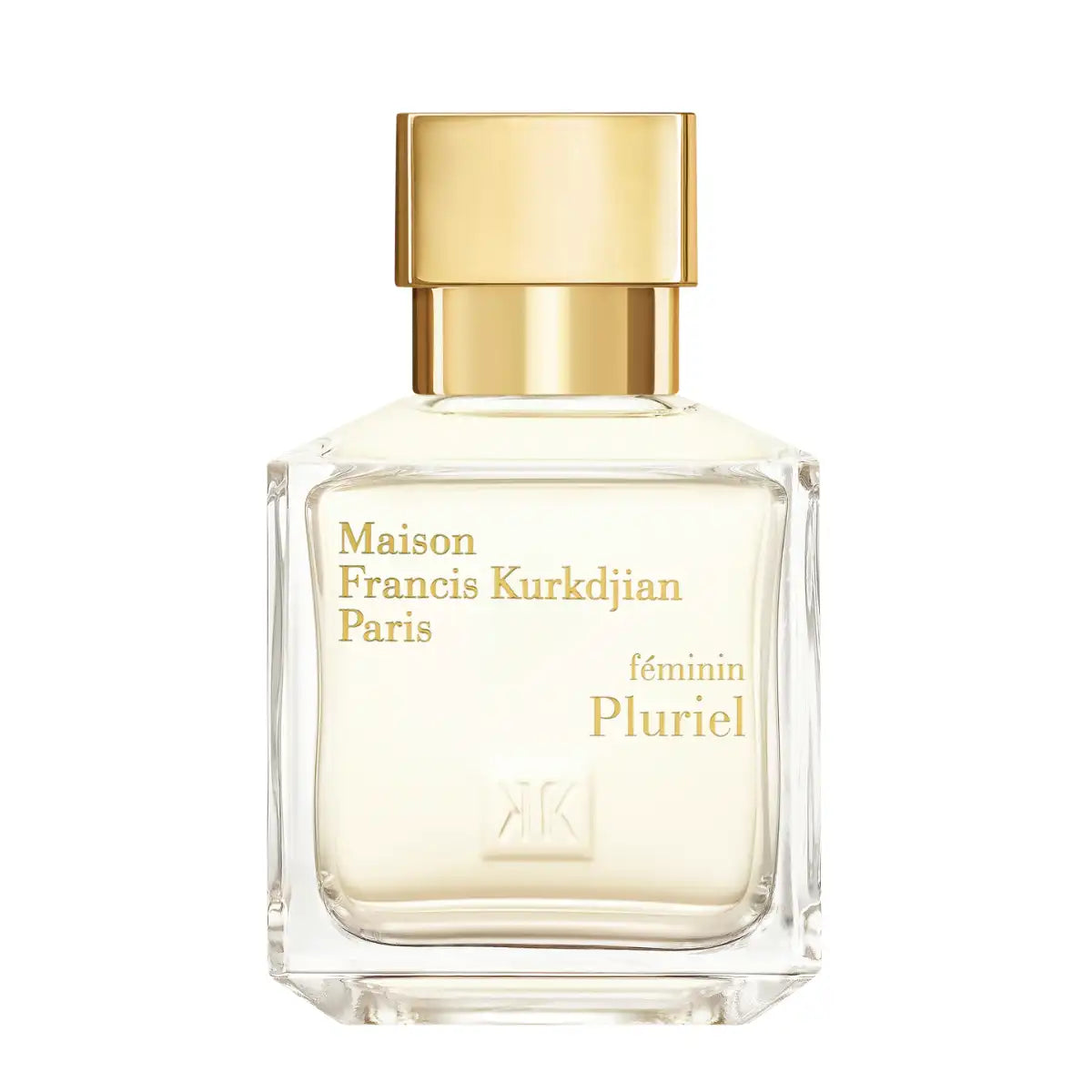 Maison Francis Kurkdjian Paris - Féminin Pluriel elegant gestalteter Flakon mit goldfarbenem Verschluss und zart blumigem Duftbouquet