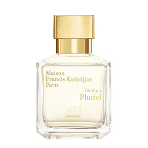 Maison Francis Kurkdjian Paris - Féminin Pluriel elegant gestalteter Flakon mit goldfarbenem Verschluss und zart blumigem Duftbouquet