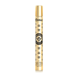 J.F. Schwarzlose Berlin - Finale Parfumroller in elegantem Goldton mit Logo und feiner Verzierung vor weißem Hintergrund