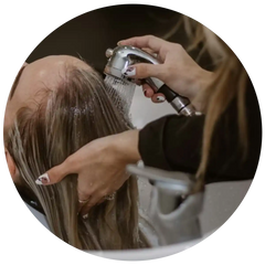 Haarwäsche