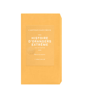 L'Artisan Parfumeur - La Collection - Histoire d'Orangers Extrême elegant verpackt in orangefarbenem Karton mit weißem Label