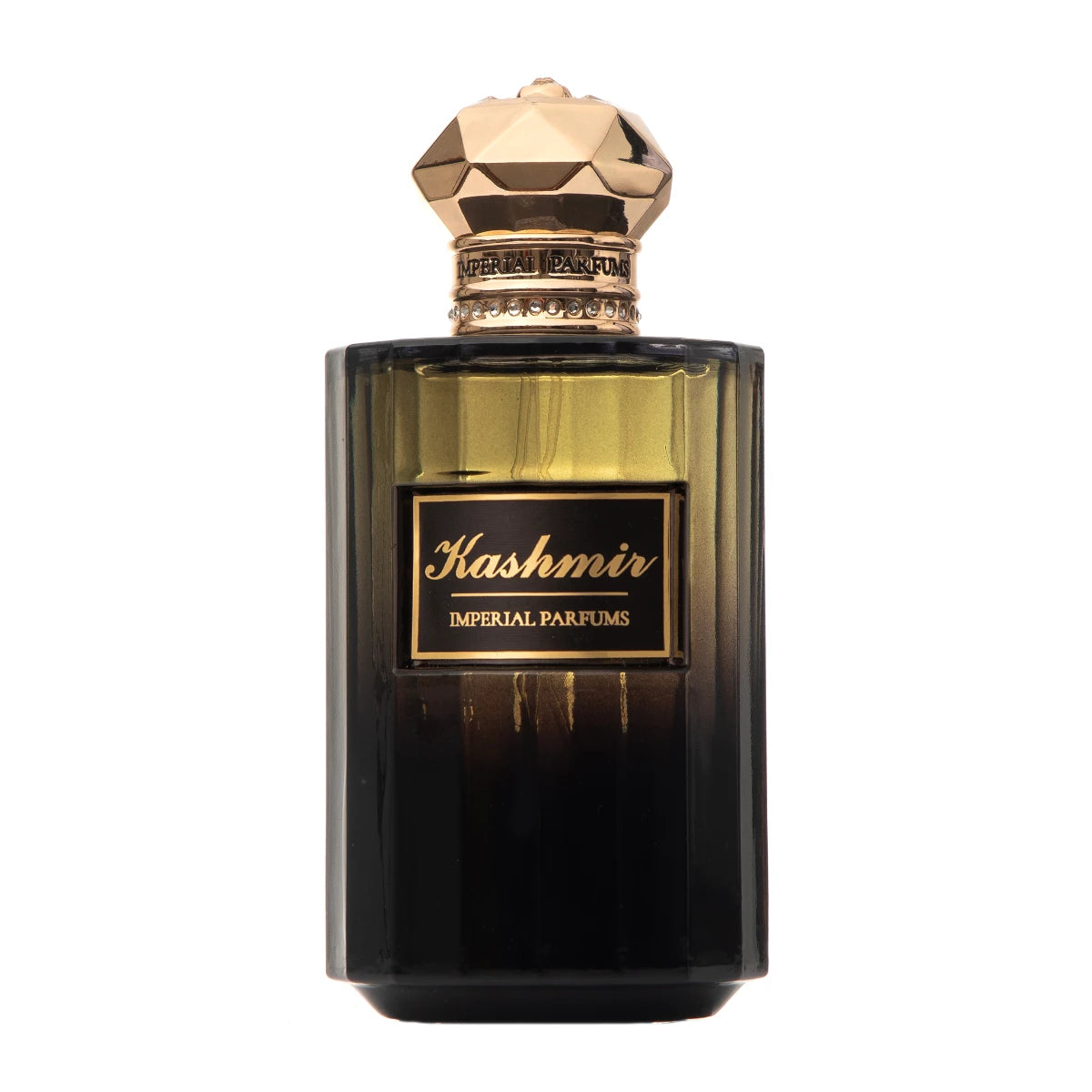 Imperial Parfums - Kashmir Eau de Parfum mit edlem schwarzem und goldenem Flakon und facettiertem Verschluss