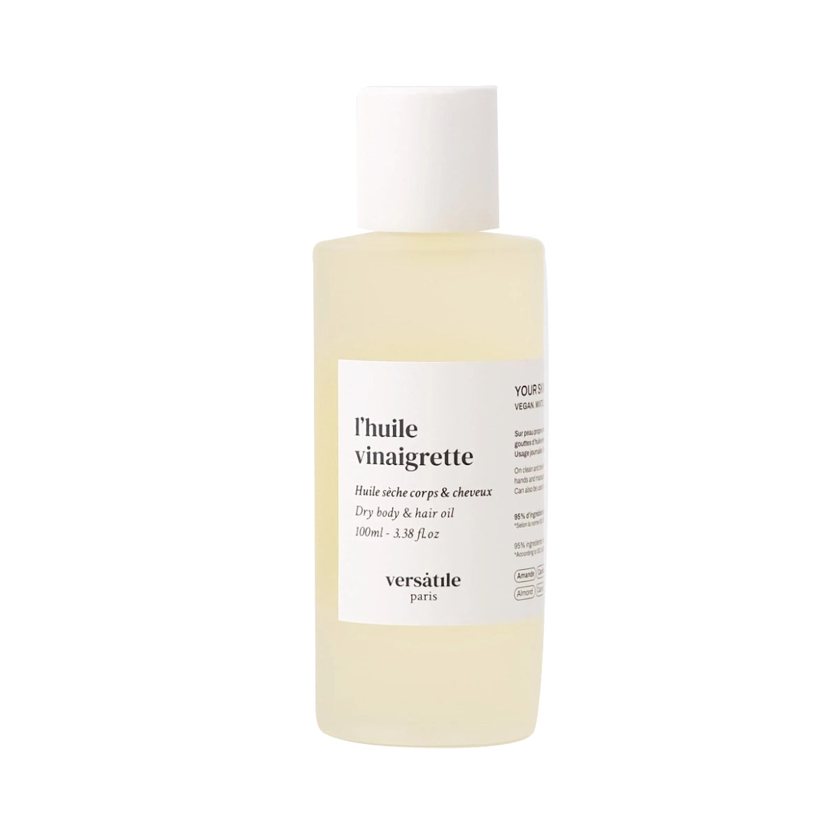 Versatile - L’Huile Vinaigrette - Bodyoil Trockenöl mit natürlichen Inhaltsstoffen für Haut und Haarpflege