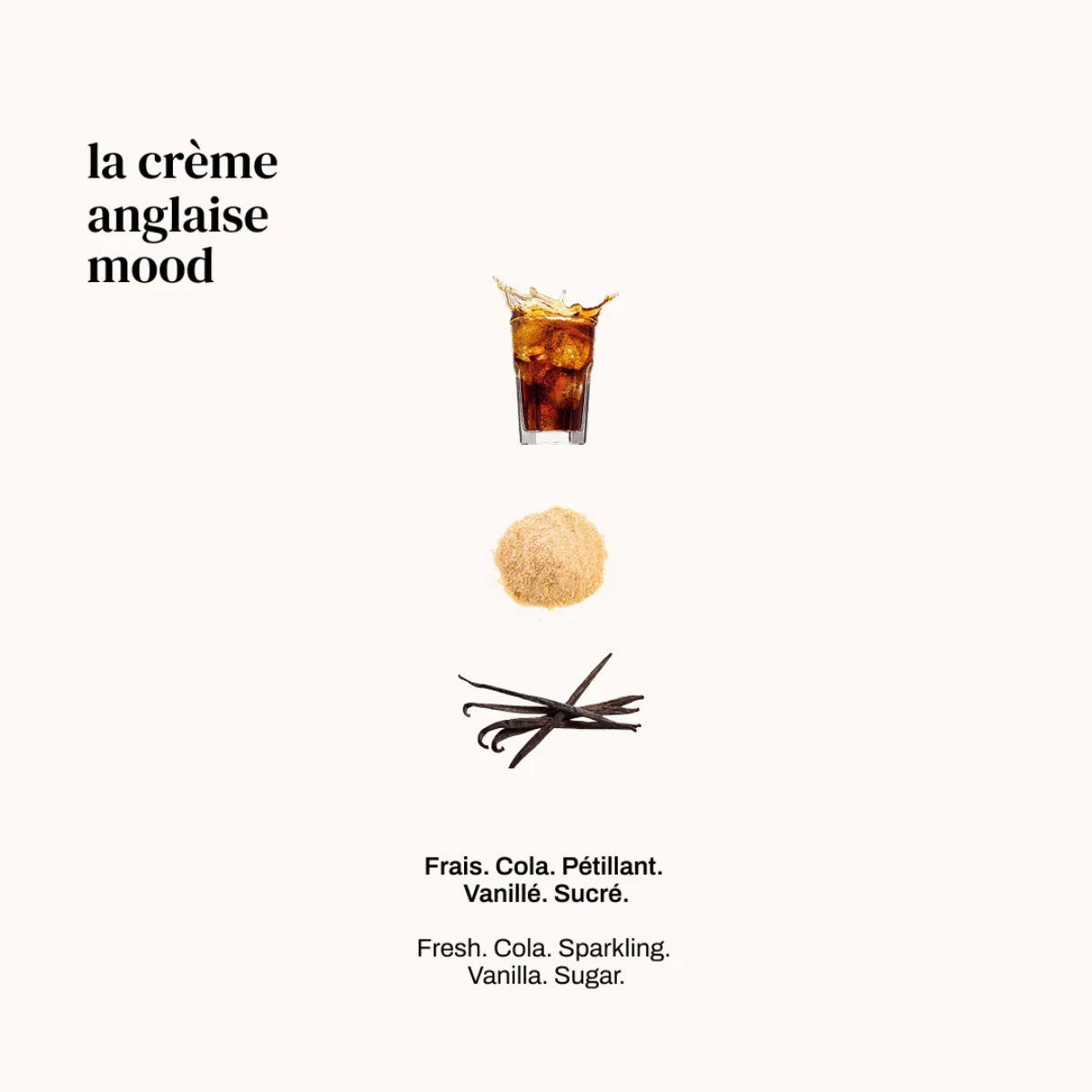 Versatile - La Crème Anglaise - Handcream mit frischem Cola, Vanille und Zucker für ein belebendes Hautgefühl