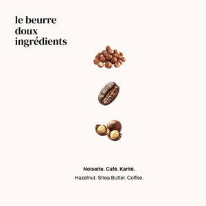Versatile - Le Beurre Doux - Bodysoap mit pflegenden Inhaltsstoffen Haselnuss, Kaffee und Sheabutter für sanfte Reinigung