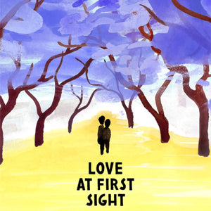 Une Nuit Nomade - Une Nuit au Cap - Love At First Sight zeigt malerische Jacaranda-Allee mit Paar im Frühlingstraum