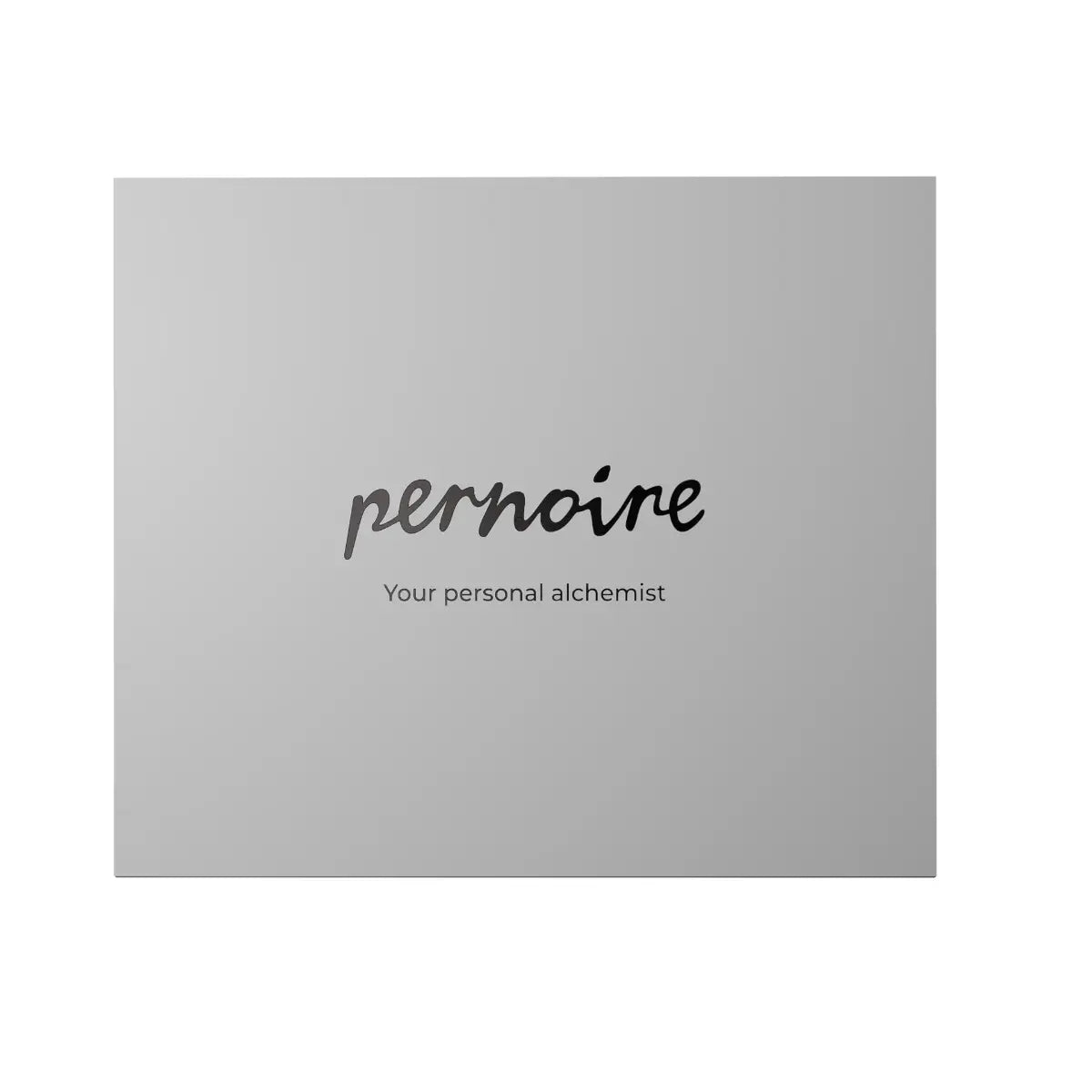Pernoire - Discovery Set Odus Collection edle graue Verpackung mit schlichter Logo-Schrift in modernem Design