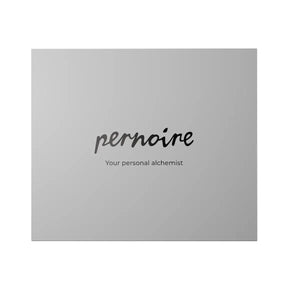 Pernoire - Discovery Set Odus Collection edle graue Verpackung mit schlichter Logo-Schrift in modernem Design