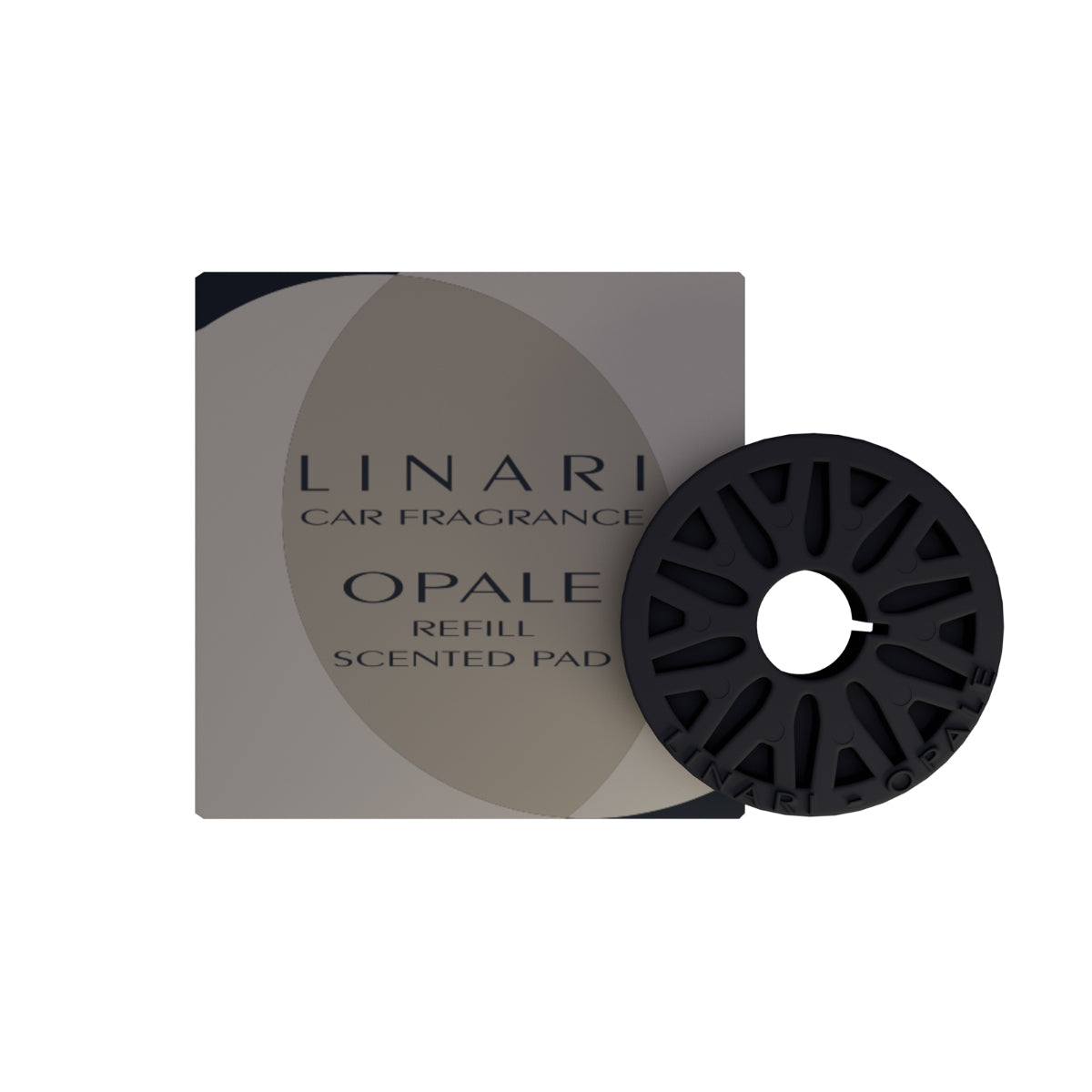LINARI - Car Diffusor - Opale Nachfüllpad mit intensiv fruchtigem Duft aus Limette, Mandarine, Zitrone und Cassis
