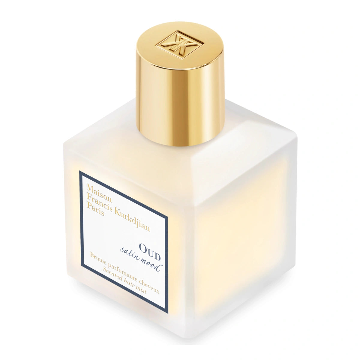 Maison Francis Kurkdjian Paris - Oud Satin Mood - Hair Mist in quadratischem, mattweißem Flakon mit goldenem Verschluss