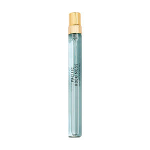 Goldfield & Banks - Native Collection - Pacific Rock Moss Parfumflakon mit aquatischer blauer Flüssigkeit und goldfarbenem Spraykopf