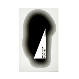 Filippo Sorcinelli - Atmosphere d’Emotion - Pioggia Forte Parfumflakon vor abstraktem dunklem Schattenkontur