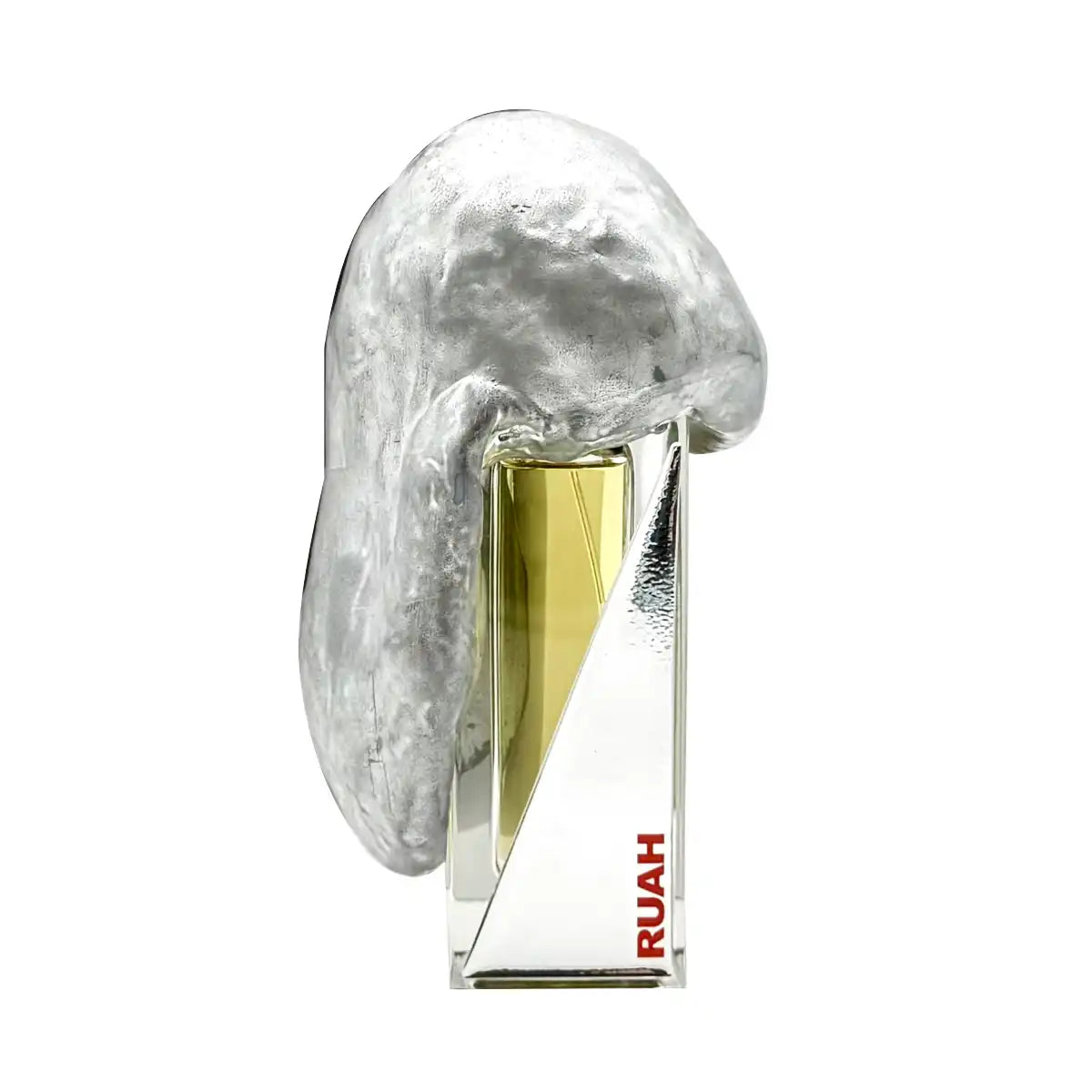 Filippo Sorcinelli - Atmosphere d’Emotion - Ruah Flakon mit silberner skulpturaler Hülle und klarem, modernem Design