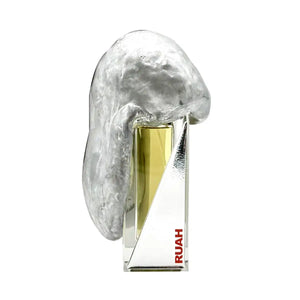 Filippo Sorcinelli - Atmosphere d’Emotion - Ruah Flakon mit silberner skulpturaler Hülle und klarem, modernem Design