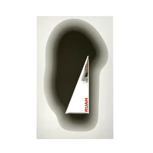 Filippo Sorcinelli - Atmosphere d’Emotion - Ruah Flakon mit reflektierender Oberfläche und skulpturaler Form vor weißem Hintergrund