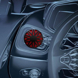 LINARI - Car Diffusor - Sfera moderner Autoduft mit spritzigen Noten von Mandarine, Bergamotte und sonnigen Zitrusfrüchten