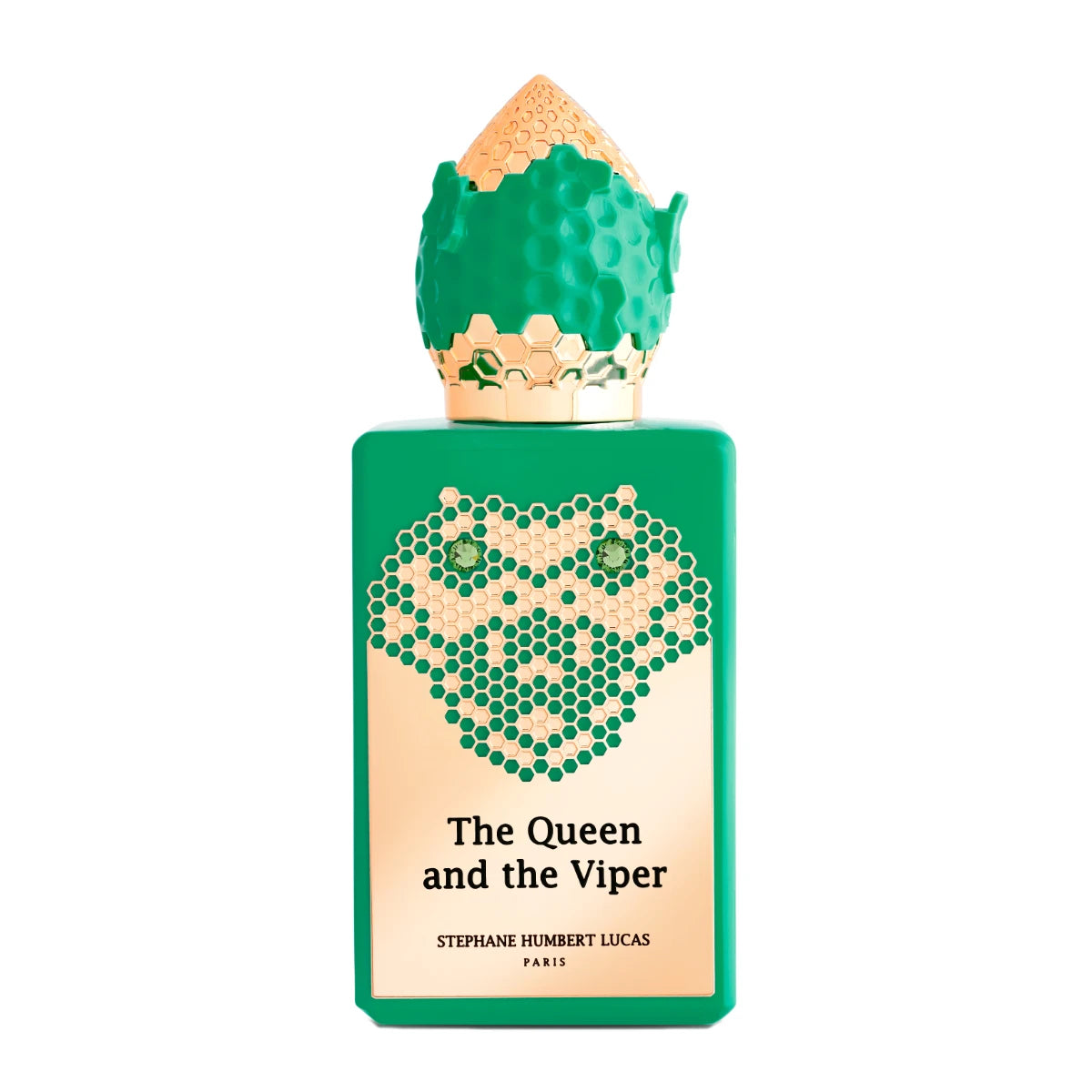 Stéphane Humbert Lucas 777 - The Queen and the Viper mit grünem Flakon und goldfarbenen Schlangendesign
