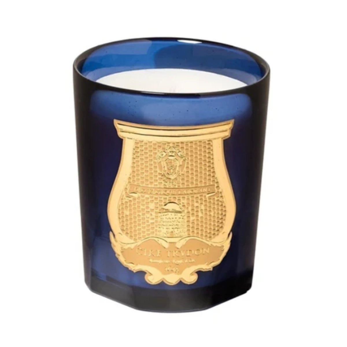 Trudon - Les Belles Matières - Ourika - Duftkerze mit sinnlichen, würzigen Noten und elegantem dunkelblauem Glasdesign
