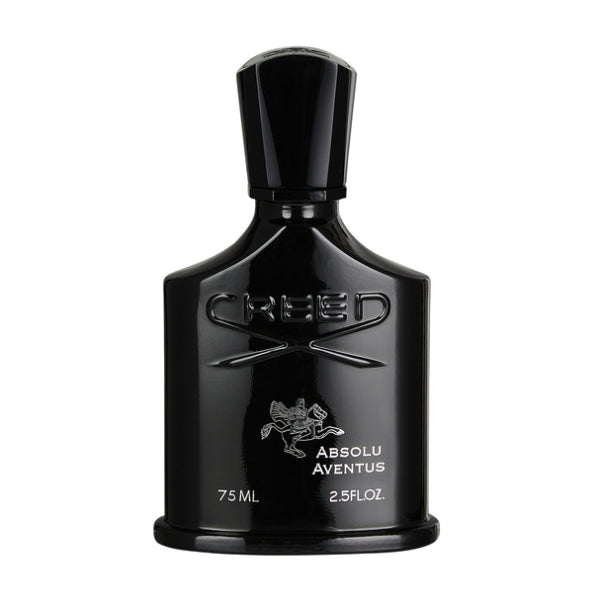 Creed - Absolu Aventus Parfumflakon in elegantem Schwarz mit markantem Design und edler Prägung