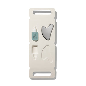 SBT - Activate - Pro-youthing Duo in Verpackung mit Pipette und Gua Sha zur Hautfeuchtigkeit und Kollagenförderung