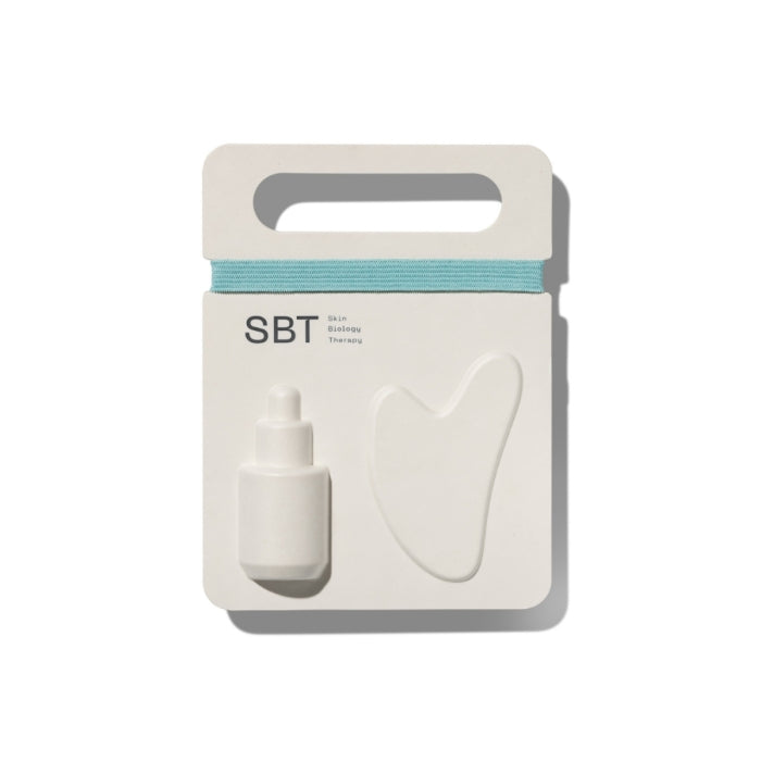 SBT - Activate - Pro-youthing Duo mit Pipettenflasche und Gua Sha Tool für intensive Hautpflege und Kollagenaktivierung