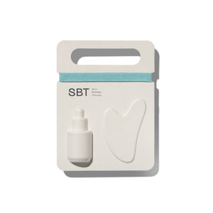 SBT - Activate - Pro-youthing Duo mit Pipettenflasche und Gua Sha Tool für intensive Hautpflege und Kollagenaktivierung
