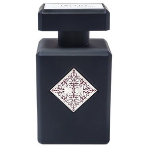 Initio - The Absolutes - Blessed Baraka Parfümflakon in mattem Schwarz mit weißrotem Ornament auf Vorderseite