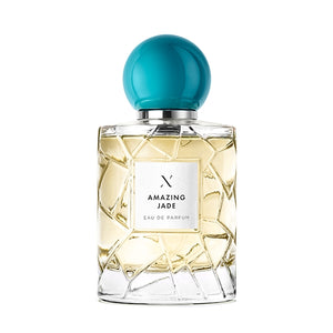 Les Sœurs de Noé - Amazing Jade Parfumflakon mit geometrischem Glasdesign und auffälligem türkisfarbenem Verschluss