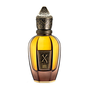 Xerjoff - K Collection - Aqua Regia Flakon mit goldenem Duft und kunstvollen Bronzeverzierungen in edlem Stil