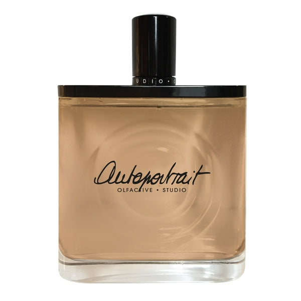 Olfactive Studio - Autoportrait Parfumflakon mit klarem Gehäuse und schwarzem Zerstäuber in schlichtem Design