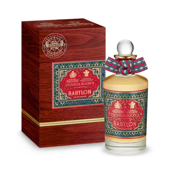 Penhaligon's - Trade Routes - Babylon Flakon mit orientalischem Muster, dekorativer Schleife und edler Holzverpackung