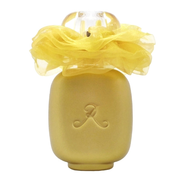 Parfums de Rosine - Ballerina No.5 eleganter goldener Flakon mit zartem gelbem Stoffbesatz am Verschluss