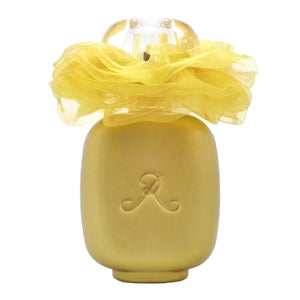 Parfums de Rosine - Ballerina No.5 eleganter goldener Flakon mit zartem gelbem Stoffbesatz am Verschluss