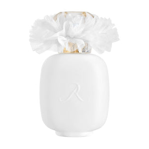 Parfums de Rosine - Ballerina No. 4 eleganter weißer Flakon mit filigranem, blumigem Verschluss aus Stoff
