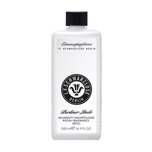 J.F. Schwarzlose Berlin - Berliner Linde - Zimmerparfum Nachfüllflasche mit schlichtem Design und schwarzem Schraubverschluss