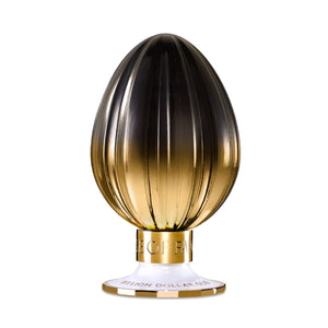 House of Fanatics - Billion Dollar Oud edler Flakon in elegantem Tropfen-Design mit gold-braunem Farbverlauf und glattem Sockel